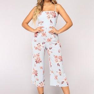 Floral jumpsuit